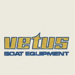 Motif brodé MARINE VETUS Boat Equipment