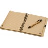 *Carnet de notes A5 en bambou avec stylo