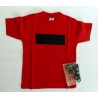 *T-Shirt Enfant avec lettres velcro, rouge